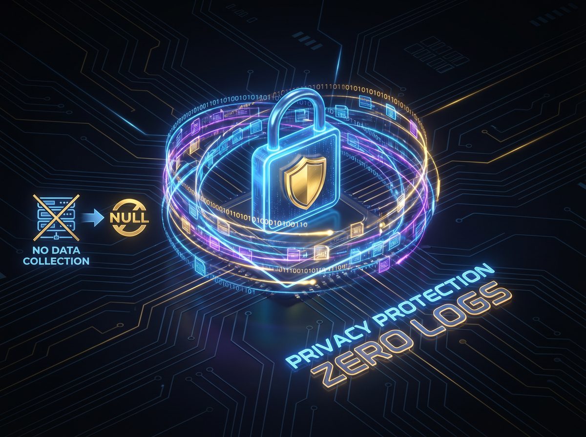 加速器划步隐私保护零日志